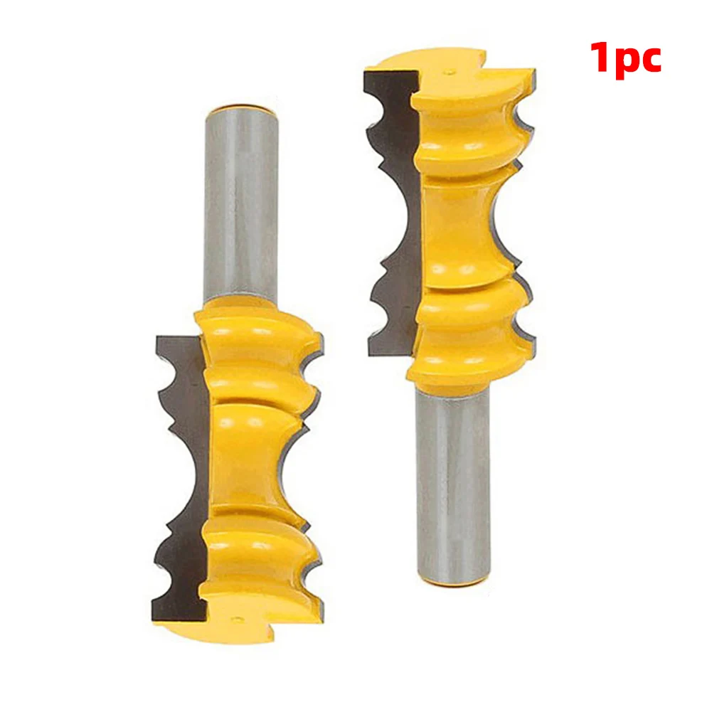 Деревообрабатывающие аксессуары Carpenter Rail Molding практичные ручные инструменты сплав простое использование 1/" хвостовик прочный фреза фрезы Фрезы