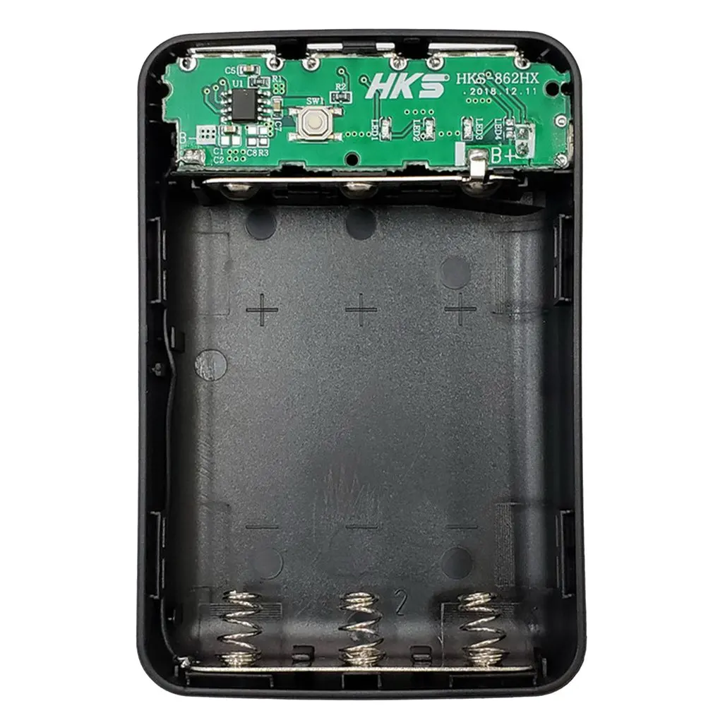5V 1A 7X18650 DIY чехол для аккумулятора 3USB корпуса батареи KIT Цифровой ЖК дисплей Корпус