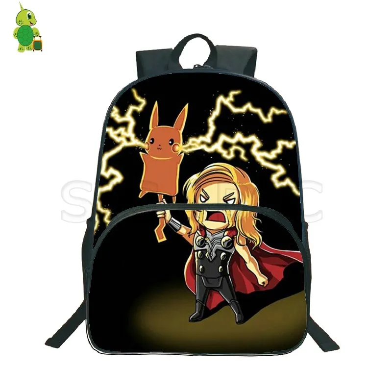 Mochila Pokemon Team доблестный мистический инстинкт рюкзак мультфильм школьные сумки для подростков девочек мальчиков водонепроницаемый рюкзак дорожные сумки