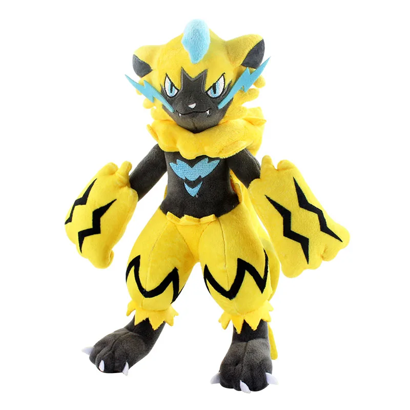27 см Zeraora плюшевая мультяшная кукла животное плюшевая игрушка хлопковая игрушка японское аниме плюшевая кукла для детей подарок на день рождения