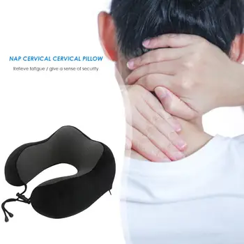 

Soft U-shaped Memory Foam Travel Cushion Convenient Practical User-friendly Design Pillow for Car Airplane Neck Pillows