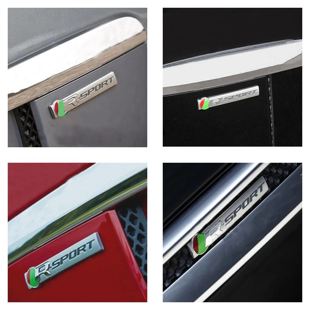 

Metal Car Side Fender Rear Trunk Sticker for Jaguar F-Type XK XF XJ XFR XJS R Sport Sticker Auto Tuning Accessories