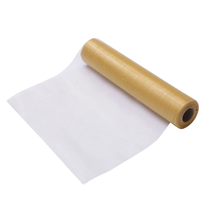 

26M X 29CM Organza Roll Sash Fabric Chair Cover Bows Table Runner Sashes Swags for Wedding Party:Gold