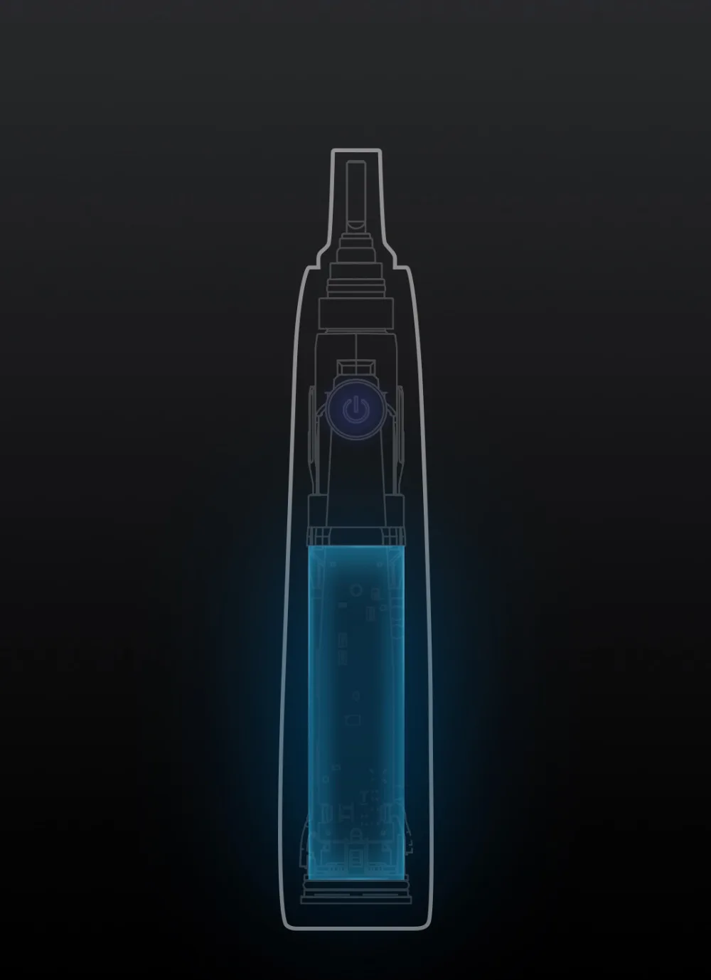 motor and built-in battery