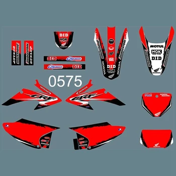 

for HONDA CRF TRAIL150 230 2008-2014 New Full Graphics Decals Stickers Custom Number Name Glossy Bright Stickers Waterproof