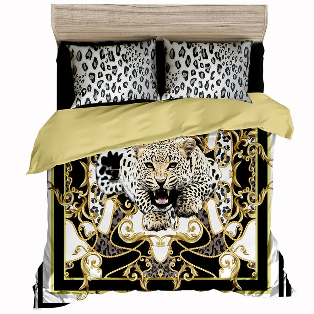 3D комплект постельного белья с принтом льва, пододеяльник, набор, реалистичное постельное белье с наволочкой, Комплект постельного белья для дома