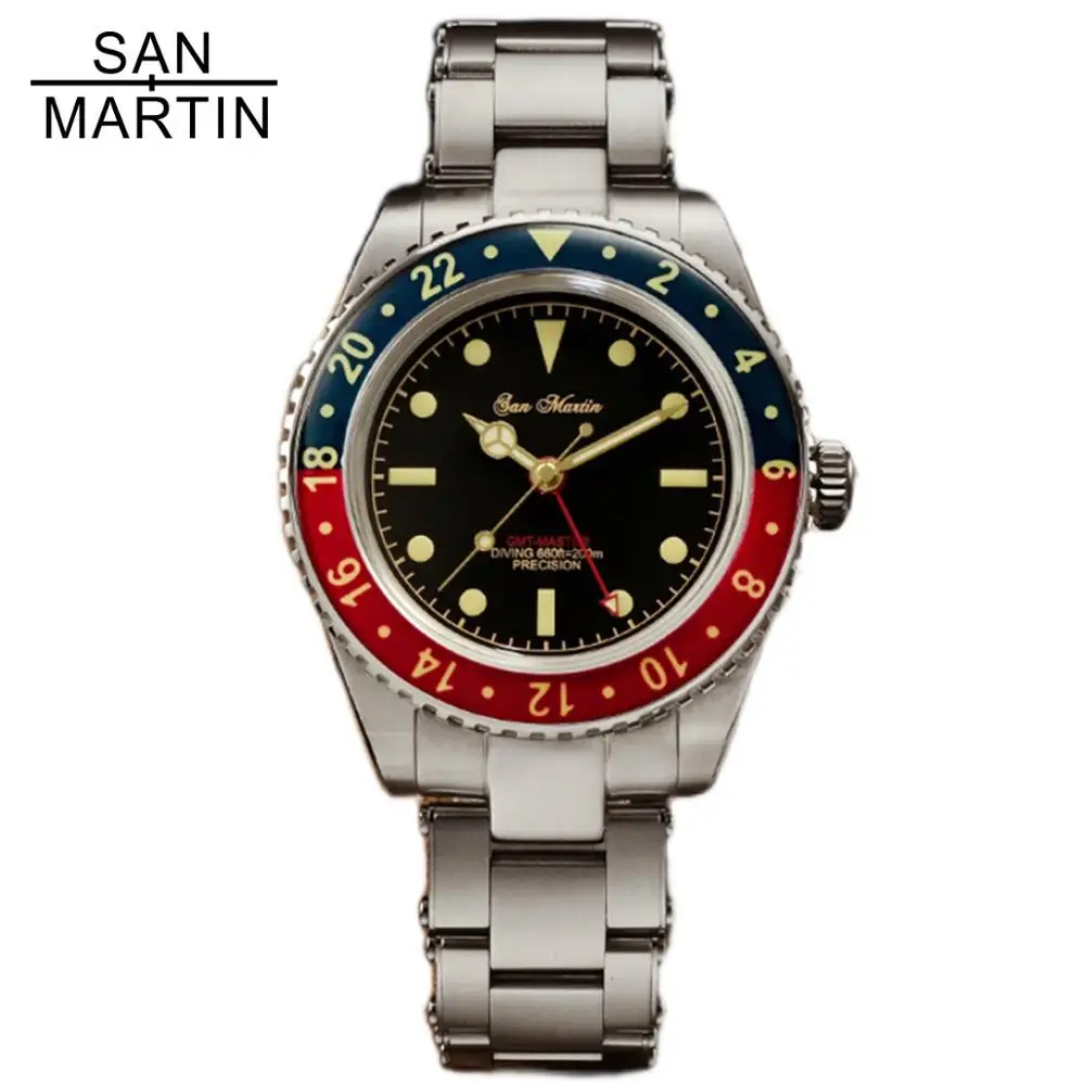 San Martin Vintage GMT SN005 6542 