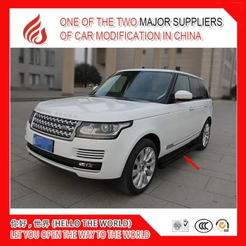 

High quality Aluminium alloy Automatic scaling Electric pedal side step running board for Range Rover vogue 2013 2014 2015 2016