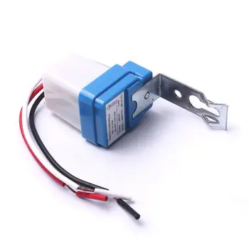 

New Arrival 5Pcs AC DC 12V 10A Photo Control Auto On Off Photocell Light AS-10 Sensor Switch Set