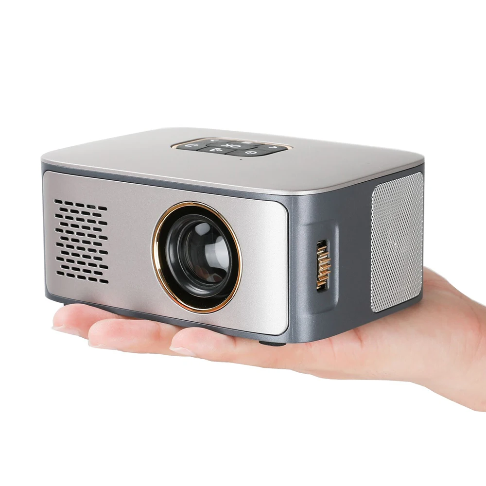 ЖК-проектор SD40 500 лм контрастность 1000:1 HD USB-порт HDR10 LED 1080P домашний кинотеатр с