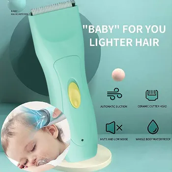 

USB Rechargeable Safe Waterproof Electric Hair Clipper Razor Silent Motor For Children Baby Men Mijia Barber Home Haircut Tools