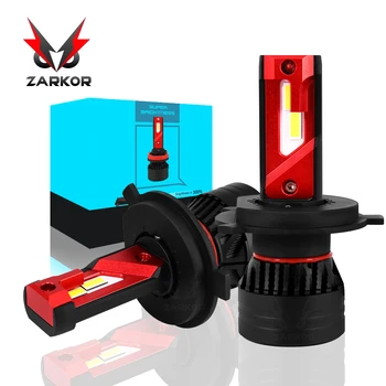 

Zarkor H4 led F3 Car LED Headlight Bulb Fog Light 90W 10000LM G-XP Chip Turbo Fan Car LED Headlamp PSX24W PSX26W