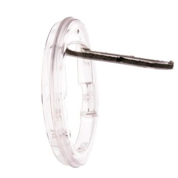 

New Pet 4 Way Locking Flap Door Cats Transparent Flap Door Puppy Glass Window Entrance Durable Pet Round Entrance