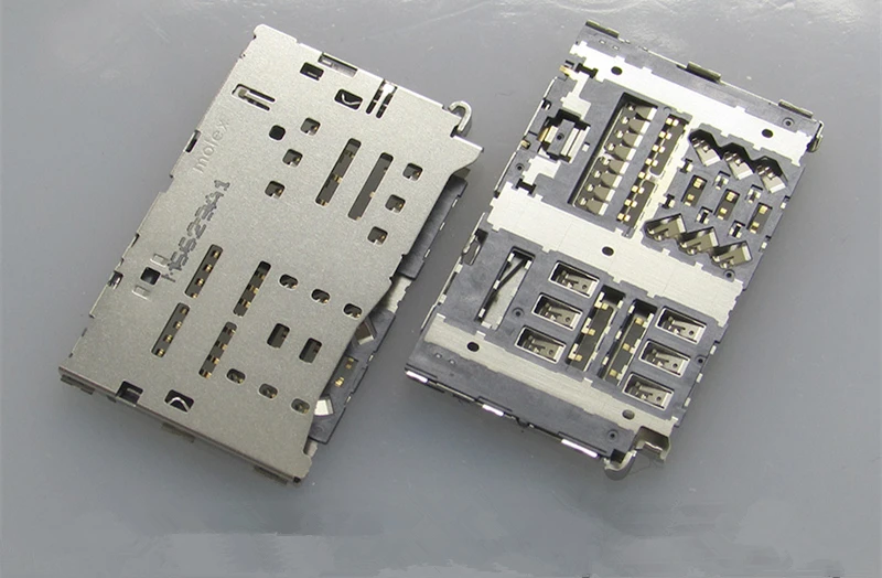 Original Sim Card Reader Slot Tray Module Holder Connector For LG G6 H870 H870DS LS993 VS988 H872 Socket