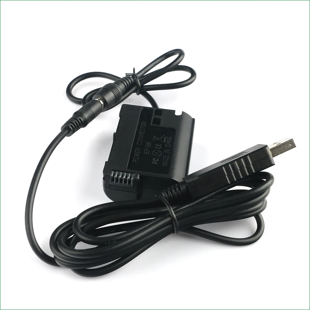 USB к EN EL15 EP 5B манекен Батарея Мощность банк кабель для Nikon D7000 D7100 D7200 D7500 Z5 Z6 Z7 1