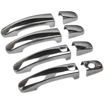 

Door Handle Cover Trim Fit for Ford Escape Kuga 2014 2015 2016 2017 with 2 Smart Keyhole