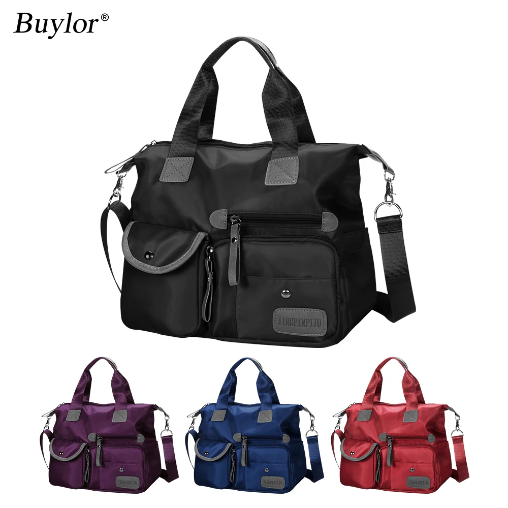 Handbags Nylon Tote Crossbody-Bag Messenger Travel Multifunctional Large-Capacity Waterproof