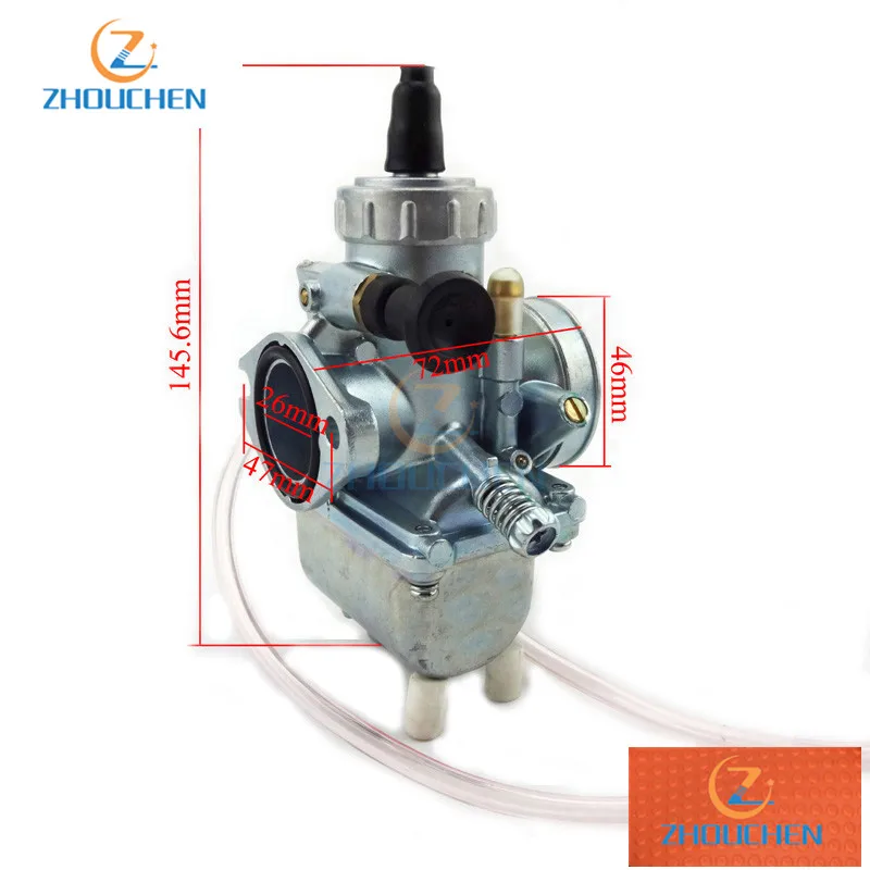26 мм карбюратор Molkt Carb Carby для 125cc 140cc 150cc Lifan YX Zongshen Stomp Thumpstar Braaap Pit Dirt Bikes Atomic DHZ SSR