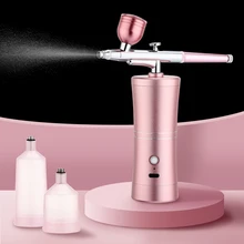 

High Pressure Nano Spray Face Steamer Spot Cleaner Nano Facial Water Oxygen Injection Mist Instrument Airbrush Skin Care Tools