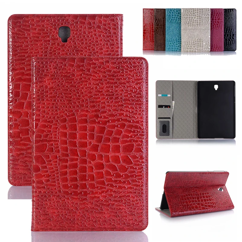 xury Crocodile Coque for Samsung Galaxy Tab S4 10.5 T830 T835 Case PU Leather Card Slot Funda For Samsung 10.5 T830 T835 Case