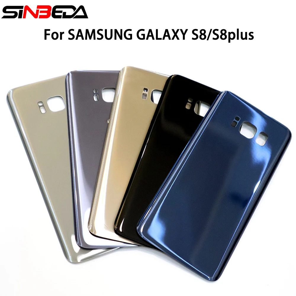 Sinbeda Orinigal для Samsung Galaxy S8 Задняя крышка батареи G950 SM G950F G950FD Plus + G955 G955F G955FD заднее