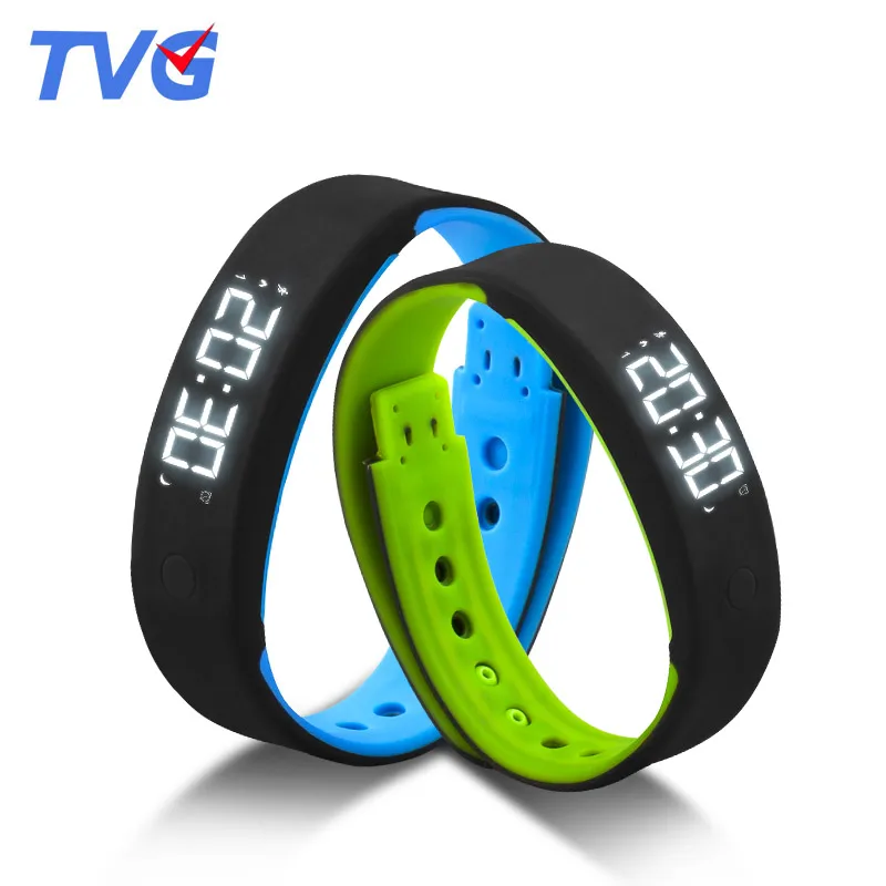 

2017 TVG Top Brand New Fashion LED Digital Smart Watches For Men Women Ladies Children Clock Fashion Sports Rubber Watches