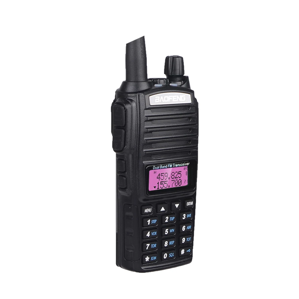 Baofeng UV-82 8 Вт двухстороннее радио с наушниками 136-174/400-520 МГц FM CB Ham Walkie Talkie для взрослых Открытый трансивер