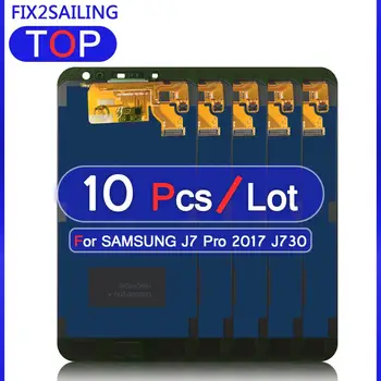 

Super Quality New Display Super LCD Display 100% Tested Working Touch Screen Assembly For Samsung Galaxy J7 Pro 2017 J730 J730F
