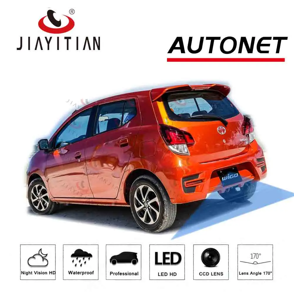 JIAYITIAN камера заднего вида для Toyota wigo 2014 2015 2016 2017 2018 2019 CCD/реверсивная/резервная