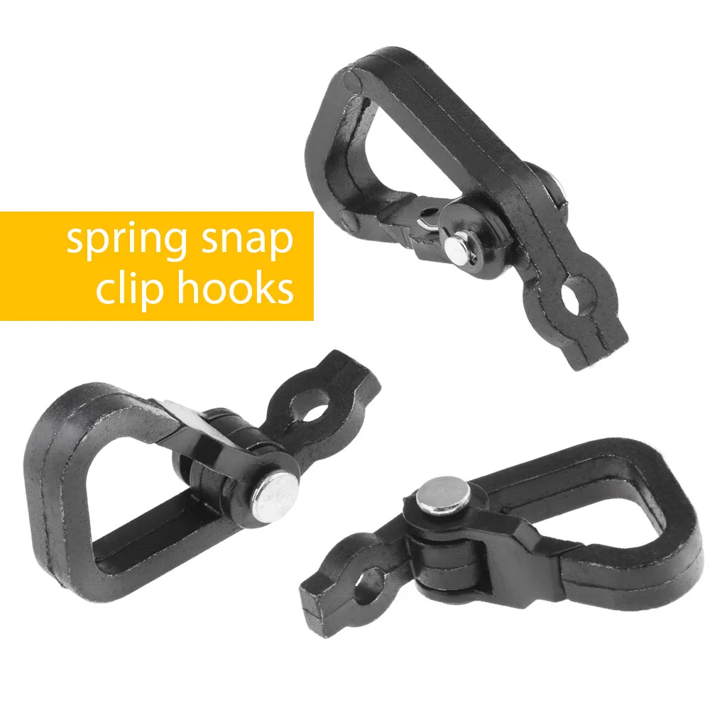 Motorcycle Spring Clip Snap Hook Luggage Helmet Bottle For Motorbike/Scooter/Dirt Bike/ATV/Quad Aluminum Alloy Moto Accessories