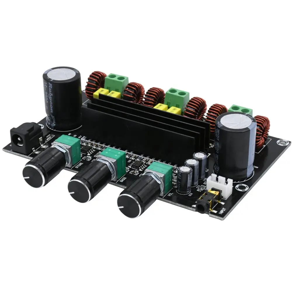 

M573 TPA3116 D2 80wx2+100w 2.1 Channel Audio Digital Power Amplifier Board Bass Subwoofer with NE5532 Preamplifier 100W LESHP