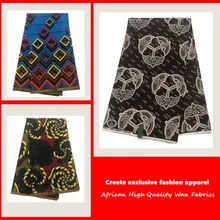 Высокое качество в нигерийском, африканском стиле восковой печати шитье печатных супер Nederland ткани для одежды воск ткани Анкара 6 ярдов голландский