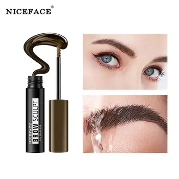 

4 Colors Eyebrow Gel Waterproof Tint Makeup Brush Set Brown Enhancer Eye Brow Dye Cream Make Up Paint Cosmetics TSLM1