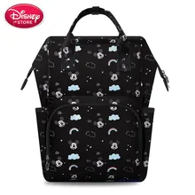Дисней Микки Минни мультяшная пеленка сумка USB Подогрев водонепроницаемый большой емкости рюкзак Открытый путешествия сумки детские сумки для кормления