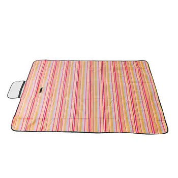 

Outdoor Folding Camping Mat Multiplayer Waterproof Sleeping Camping Pad Mat Moistureproof Plaid Blanket Beach Picnic Tool