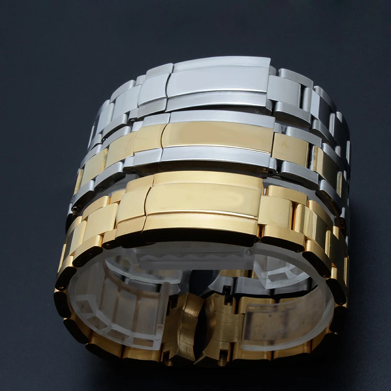 20 мм 21 ремешок для часов из нержавеющей стали сменный металлический ремень