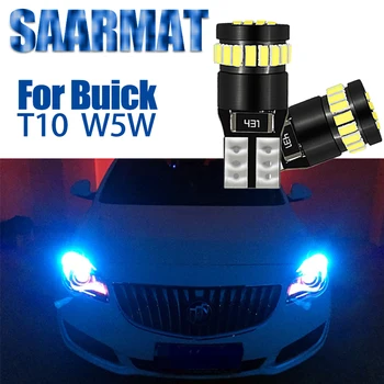 

2 pcs LED License Plate Lights Bulb Lamp W5W T10 For Buick Century LeSabre Regal Allure Enclave Cascada Lucerne Encore LaCrosse