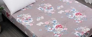 

Fitted Sheet With Elastic Band Deep 25cm Mattress Cover Bedding Linens Bed Sheets On Elastic Band Flamingos Bed sheet