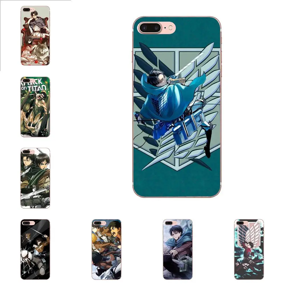 

Cases For Xiaomi Redmi Note 2 3 3S 4 4A 4X 5 5A 6 6A Pro Plus Attack On Titan Levi Ackerman