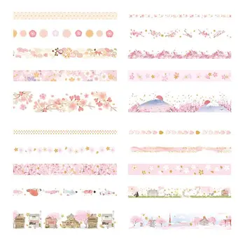 

20 Rolls/box Washi Tape DIY Decorative Scrapbooking Paper Adhesive Sticker Craft M17F