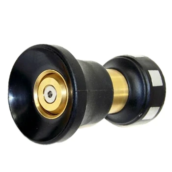 

Garden Hose Water Nozzle Pressure Sprayer Deluxe Solid Brass Fire Hose Nozzle