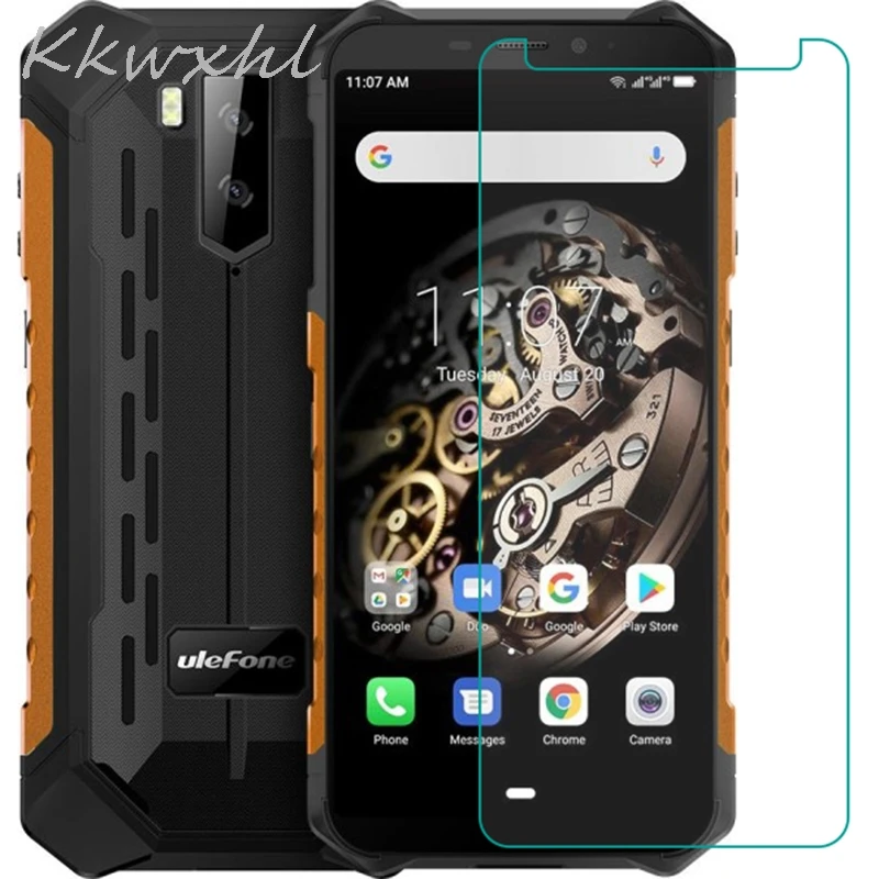 Закаленное стекло 9H для смартфона Ulefone Armor X5 Защитная пленка 5 дюйма экрана