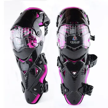 

Motocross Knee Pads Protector MX Knee Guard Knee Pad Protector Rodilla Equipment Gear Motocross Racing Moto Red Pink