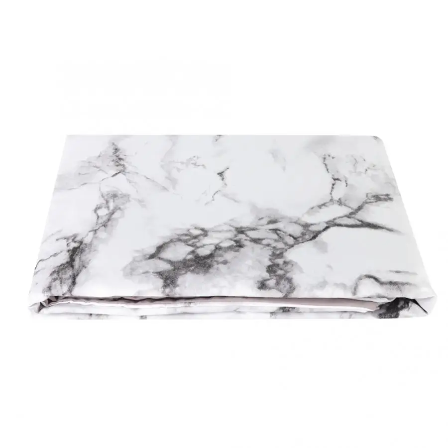99x190x40cm Durable Marbled Pattern Polyester Fitted Sheet Mattress Cover for Home US-T/UK-S Size