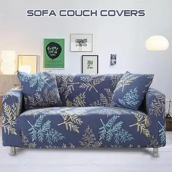 

Stretch Slipcovers Sectional Elastic Stretch Sofa Cover for Living Room Couch Cover L shape Armchair Cover Single/Two/Three seat