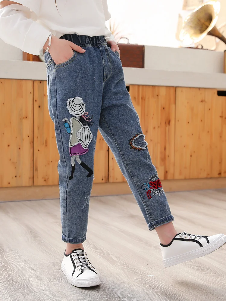 8 long jeans