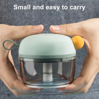 

Manual Garlic Processor Mini Food Chopper Mixer Shredder Kitchen Food Chopper Mincer MSU88