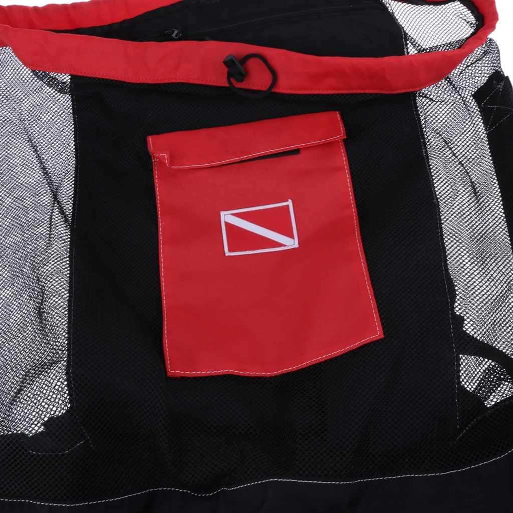Scuba Diving Snorkeling Mesh Backpack Dive Gear Dry Bag Sack Pack Scuba Diving Mesh Backpack for Water Sports