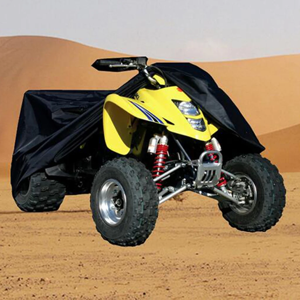 Черный ATV квадроцикл водонепроницаемый пылезащитный чехол с защитой от