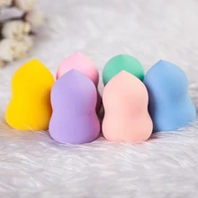 1 шт. спонж для нанесения основы для Макияжа Косметический Крем-пудра порошок Гладкая Косметика Макияж Мягкий губчатый смеситель блендер подарки